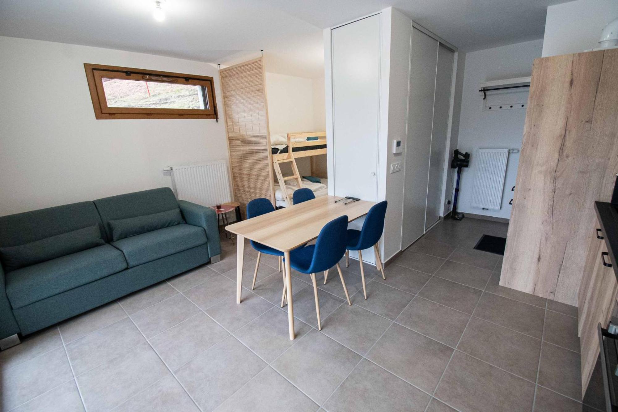 Dans Residence Neuve Le Snow Roc Sur Les Pistes, Grand Studio Cosy 5 Pers Avec Terrasse Panoramique, Sauna, Wifi Saint-Jean-dʼAulps Exterior foto