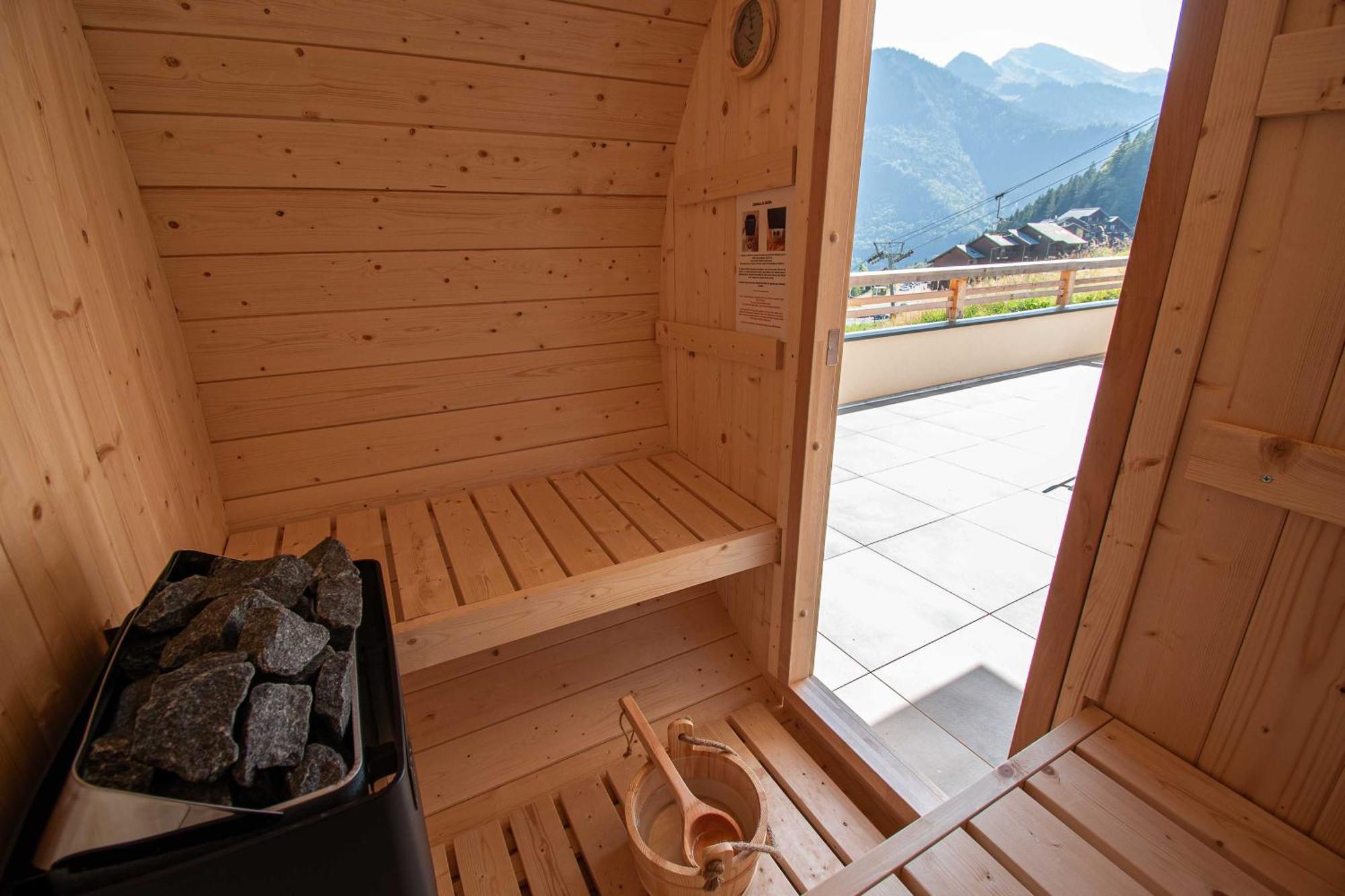 Dans Residence Neuve Le Snow Roc Sur Les Pistes, Grand Studio Cosy 5 Pers Avec Terrasse Panoramique, Sauna, Wifi Saint-Jean-dʼAulps Exterior foto